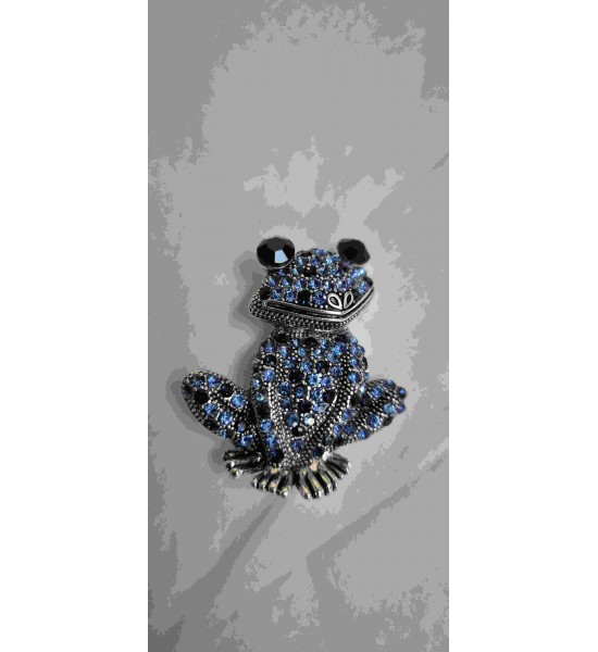 Broche Grenouille