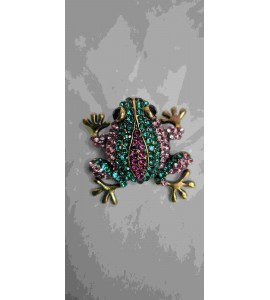 Broche Grenouille