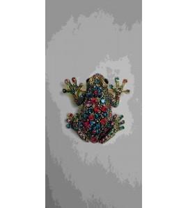 Broche Grenouille