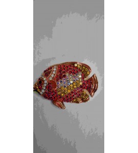 Broche Poisson