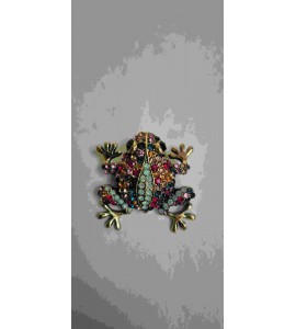 Broche Grenouille 