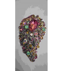 Broche Composition Florale