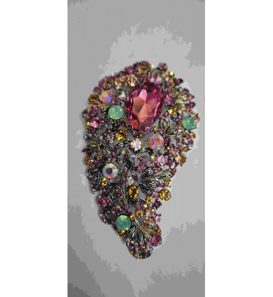 Broche Composition Florale