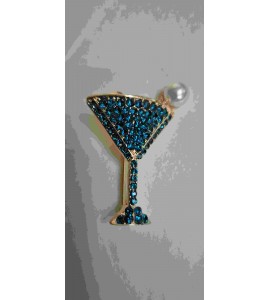 Broche Verre Cocktail