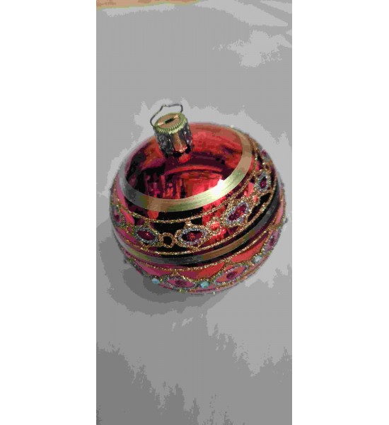 Boule Rouge Brillante