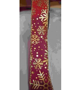 Ruban Flocons Métaliques