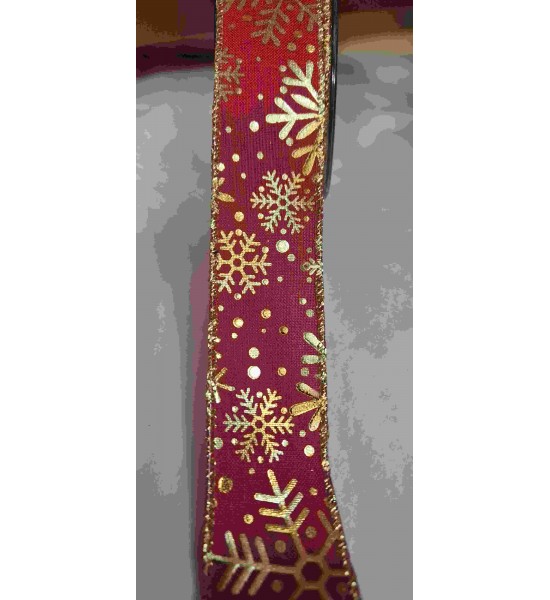 Ruban Flocons Métaliques