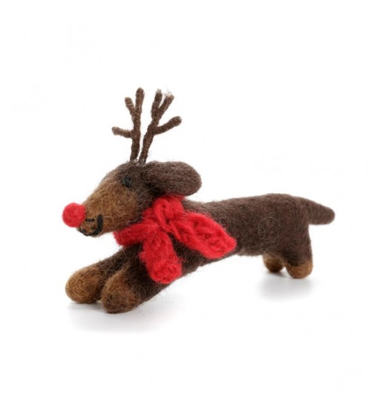 Chien Saucisse Renne