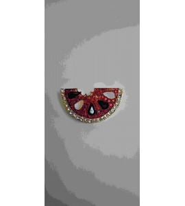 Broche Pastèque