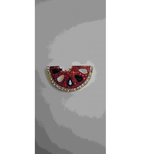 Broche Pastèque