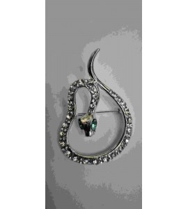 Broche Serpent