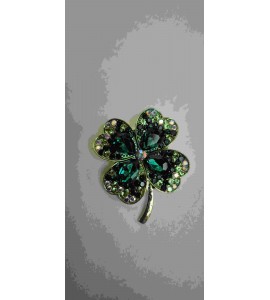 Broche Trèfle
