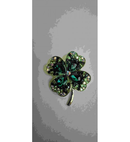 Broche Trèfle