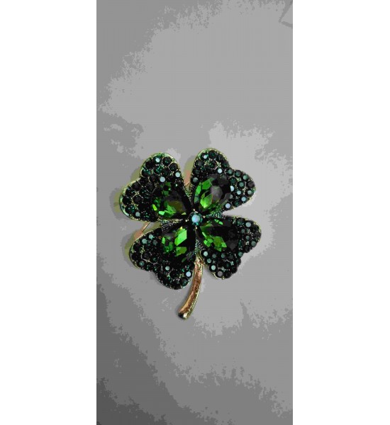 Broche Trèfle