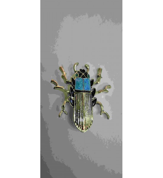 Broche Scarabée
