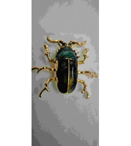 Broche Scarabée 