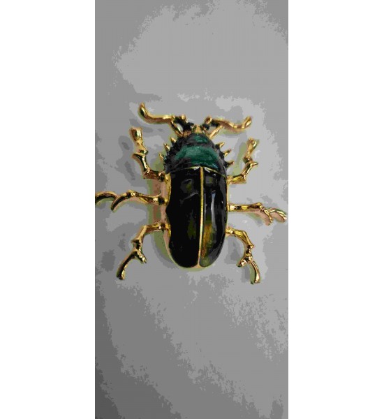 Broche Scarabée 