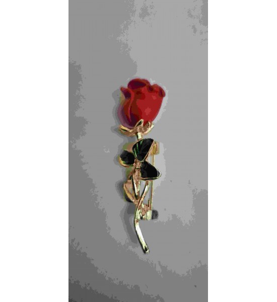 Broche Rose