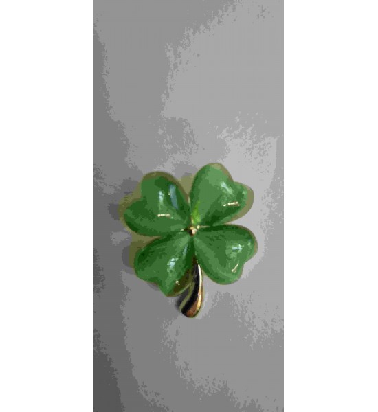 Broche Trèfle