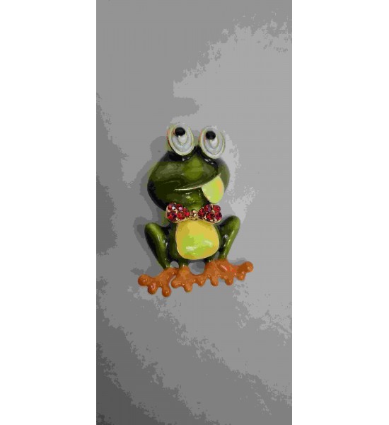 Broche Grenouille