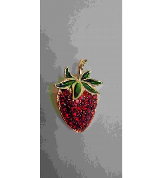 Broche Fraise