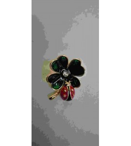 Broche Trèfle