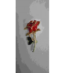 Broche Rose