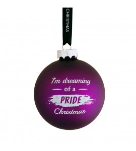 Boule I'm Dreaming for a Pride Christmas