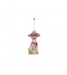 Suspension Chat en Verre