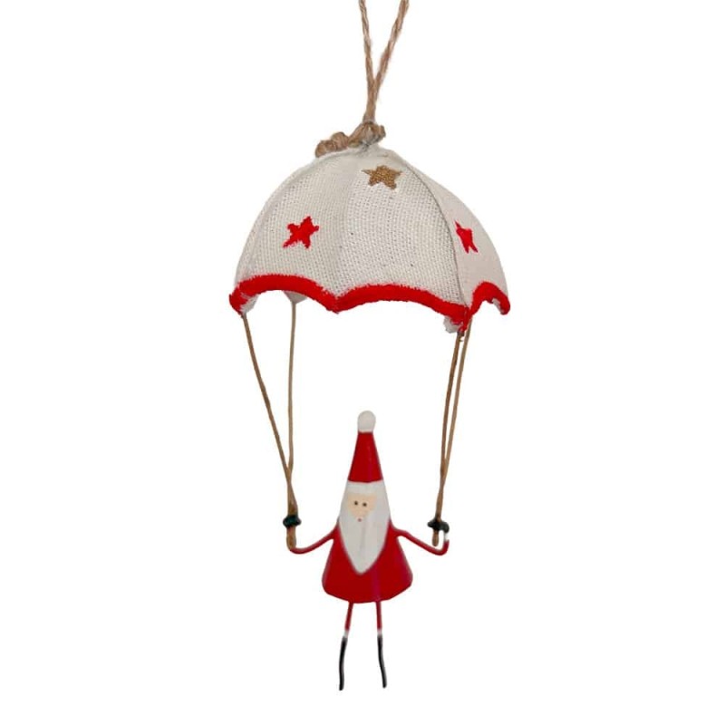 Père Noël en Parachute