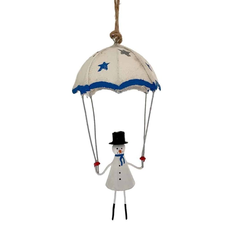 Bonhomme de Neige en Parachute