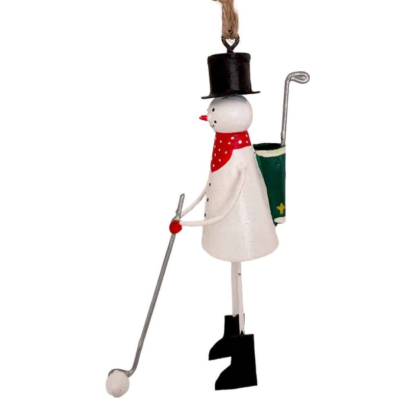 Bonhomme de Neige Golfeur