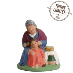 Vieille Gitane à l'Enfant