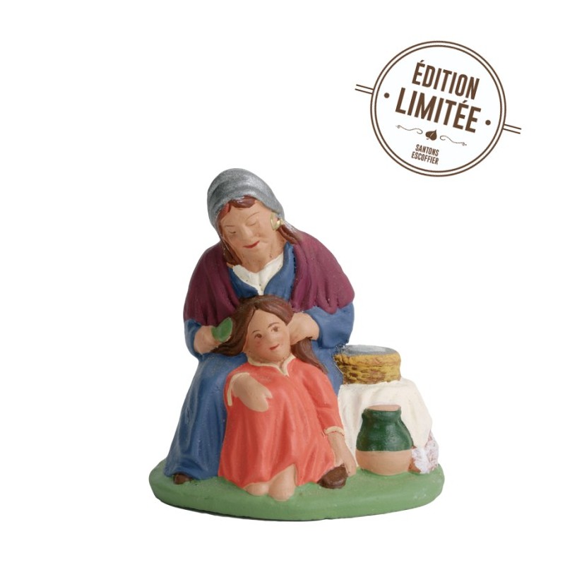 Vieille Gitane à l'Enfant