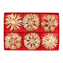 Boite de Décorations en Paille
