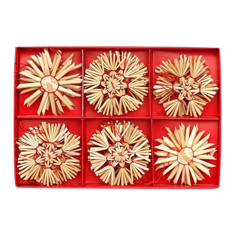 Boite de Décorations en Paille