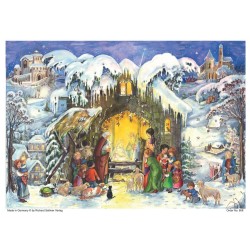 Calendrier de l'Avent Crèche