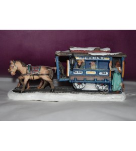 Tramway avec chevaux