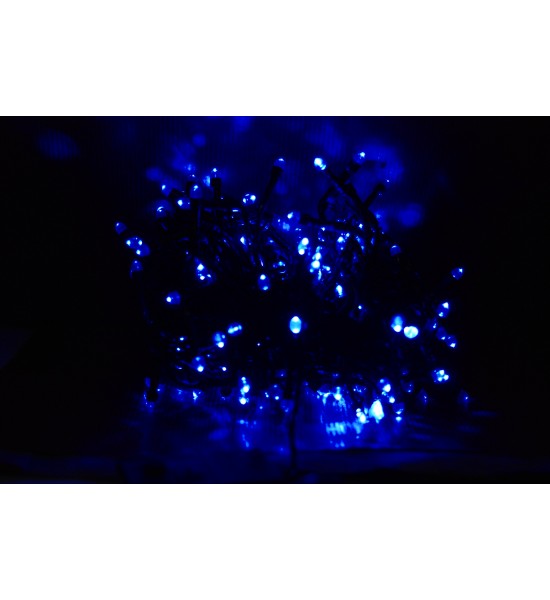 Guirlande leds bleus