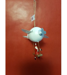 Père Noël en Avion