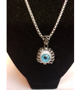 Pendentif Oeil Bleu