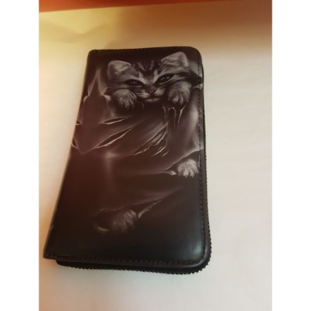Porte Feuille Chat