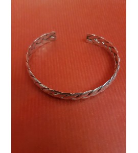 Bracelet en Argent Tressé