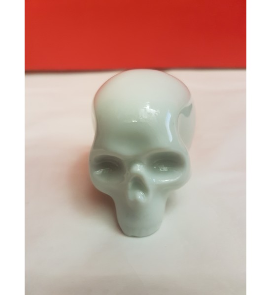 Mini Crâne Porcelaine Emaillé