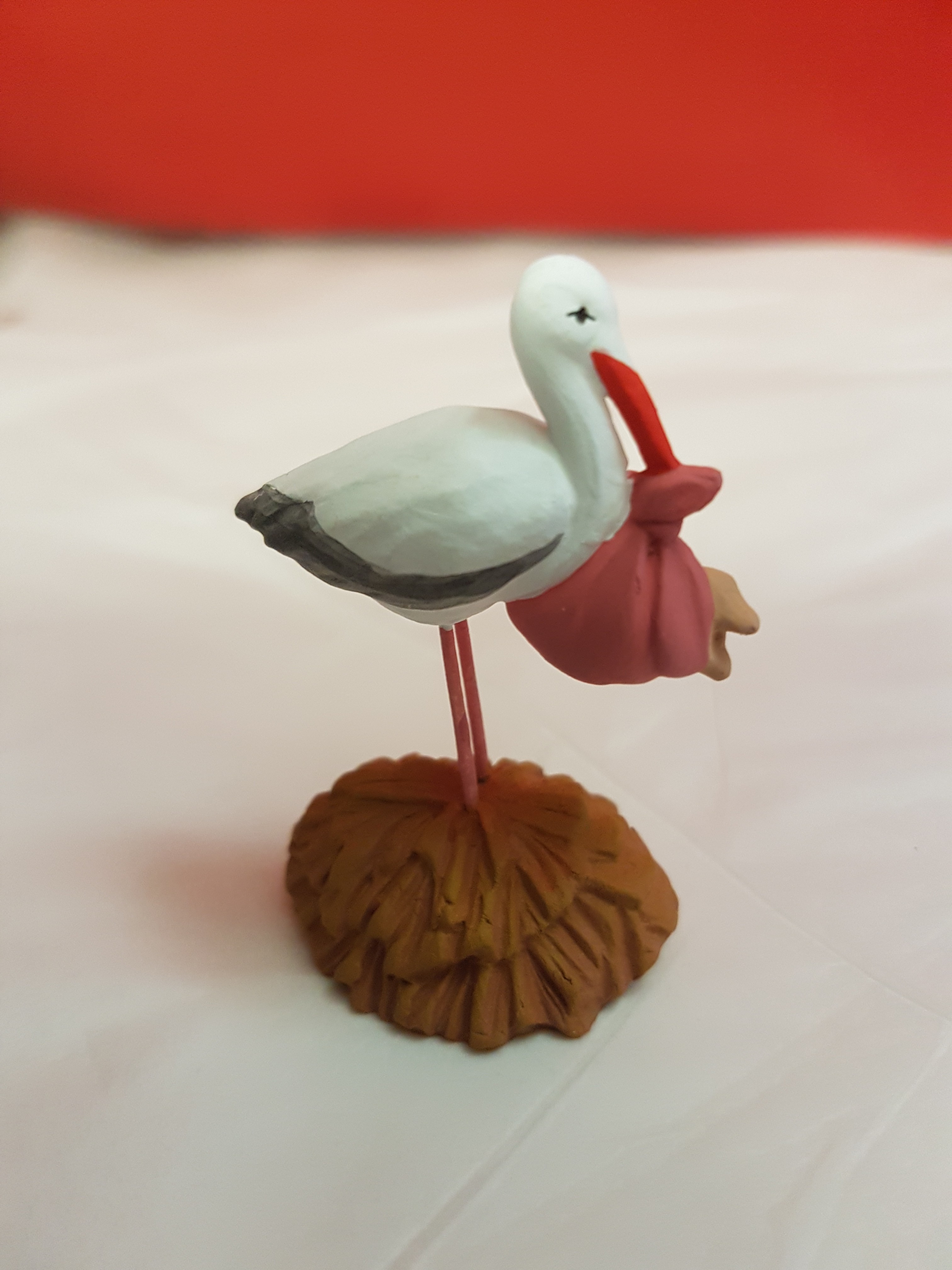 La Cigogne Et Le Bebe Rose Il Etait Une Fois