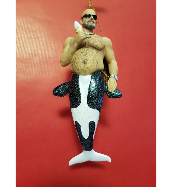 Breached Whale