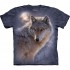 The Mountain Adventure Wolf Animal T Shirt