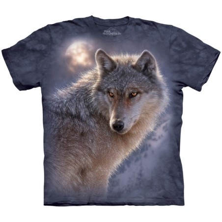 The Mountain Adventure Wolf Animal T Shirt