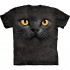The Mountain Big Face Black Cat Pet T Shirt