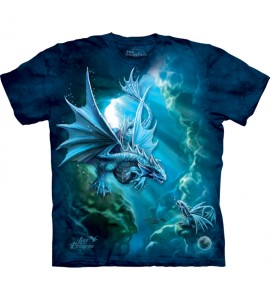 The Mountain Sea Dragon Fantasy Anne Stokes T Shirt 